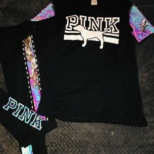 Pink Victoria’s Secret rare iridescent bling